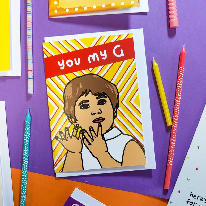 The Playful Indian - Wholesale Birthday Card - You My G Birthday Card1