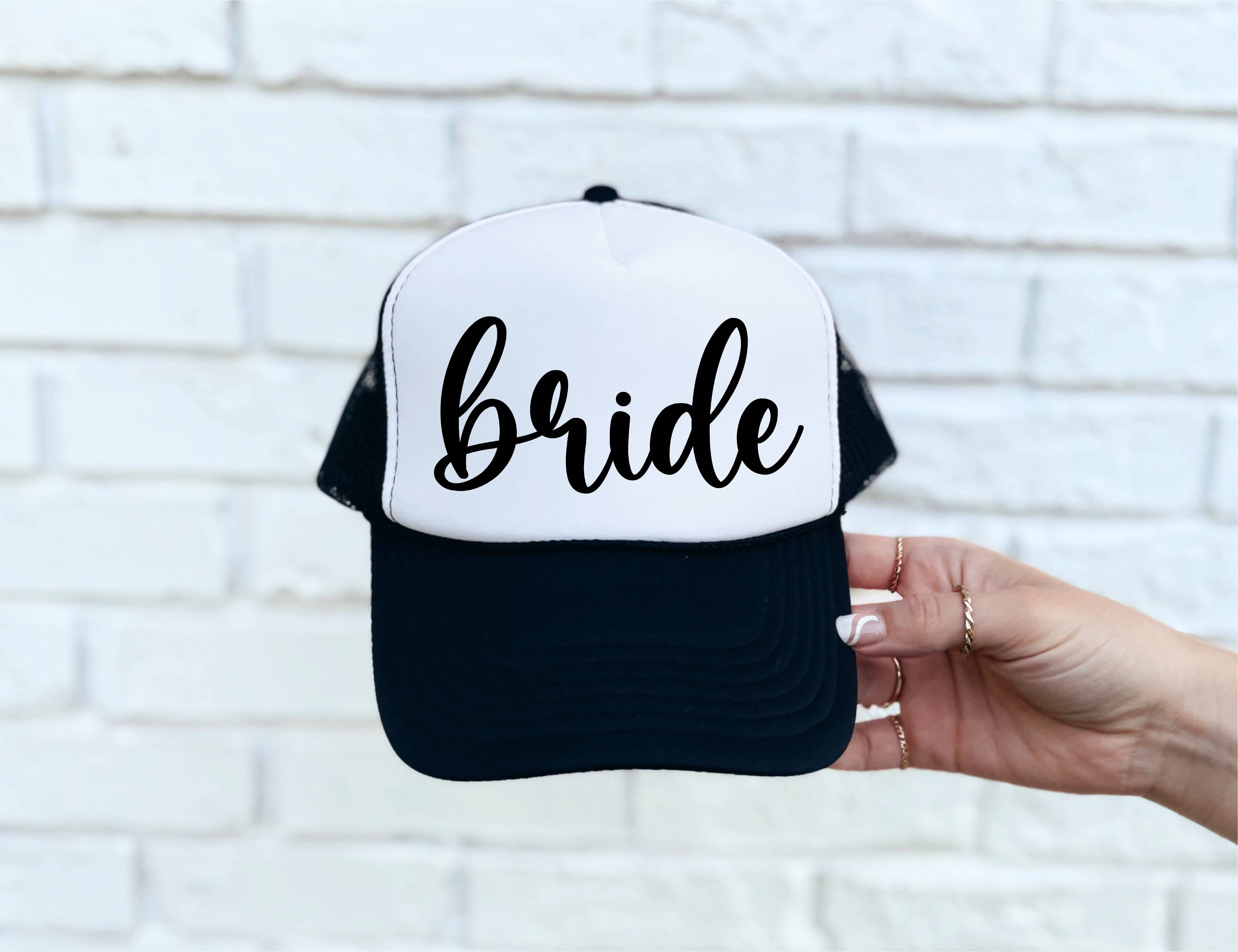 Southern Attitude Designs Inc – Engroshandel Trucker hat - Dame – Bride DTF trykt truckerhat