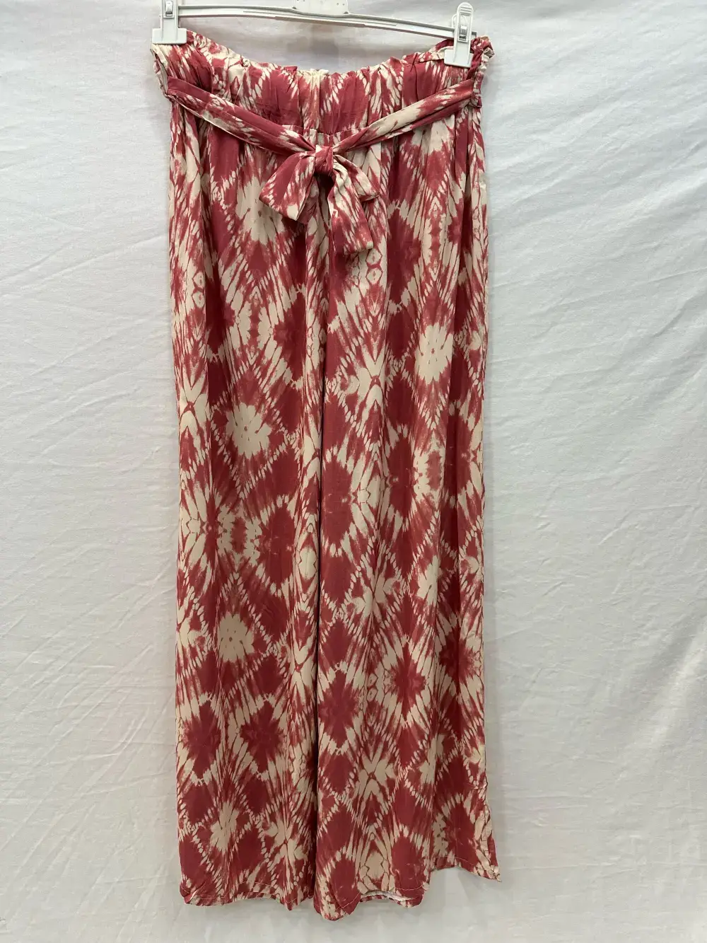 Mimi & Gogo - Wholesale Pants - Women's - Tie-dye effect printed pants @1105_PaIlmprime9