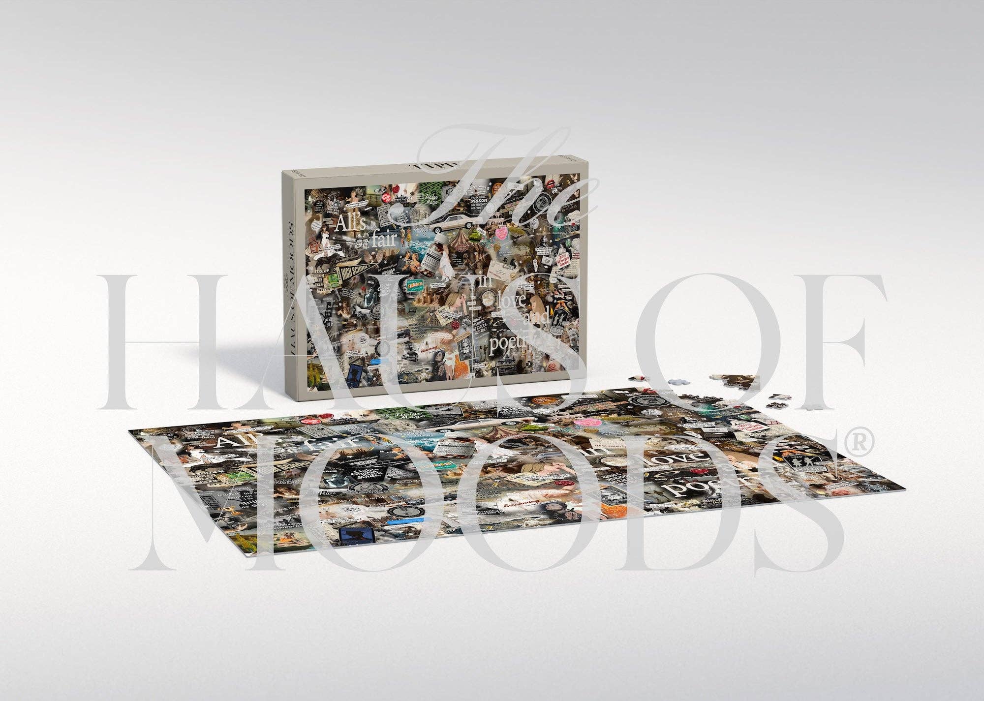 Haus of Moods - Wholesale Puzzle - Adult - Tortured Poets Era Lyrics & Easter Eggs Puzzle©12