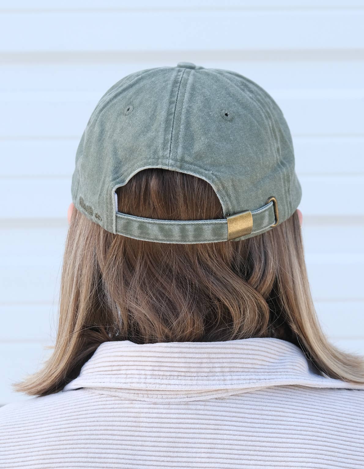 Idlewild Co. - Wholesale Baseball Cap - Unisex - Embroidered Hat | Tomato Vine, Washed Green Color4
