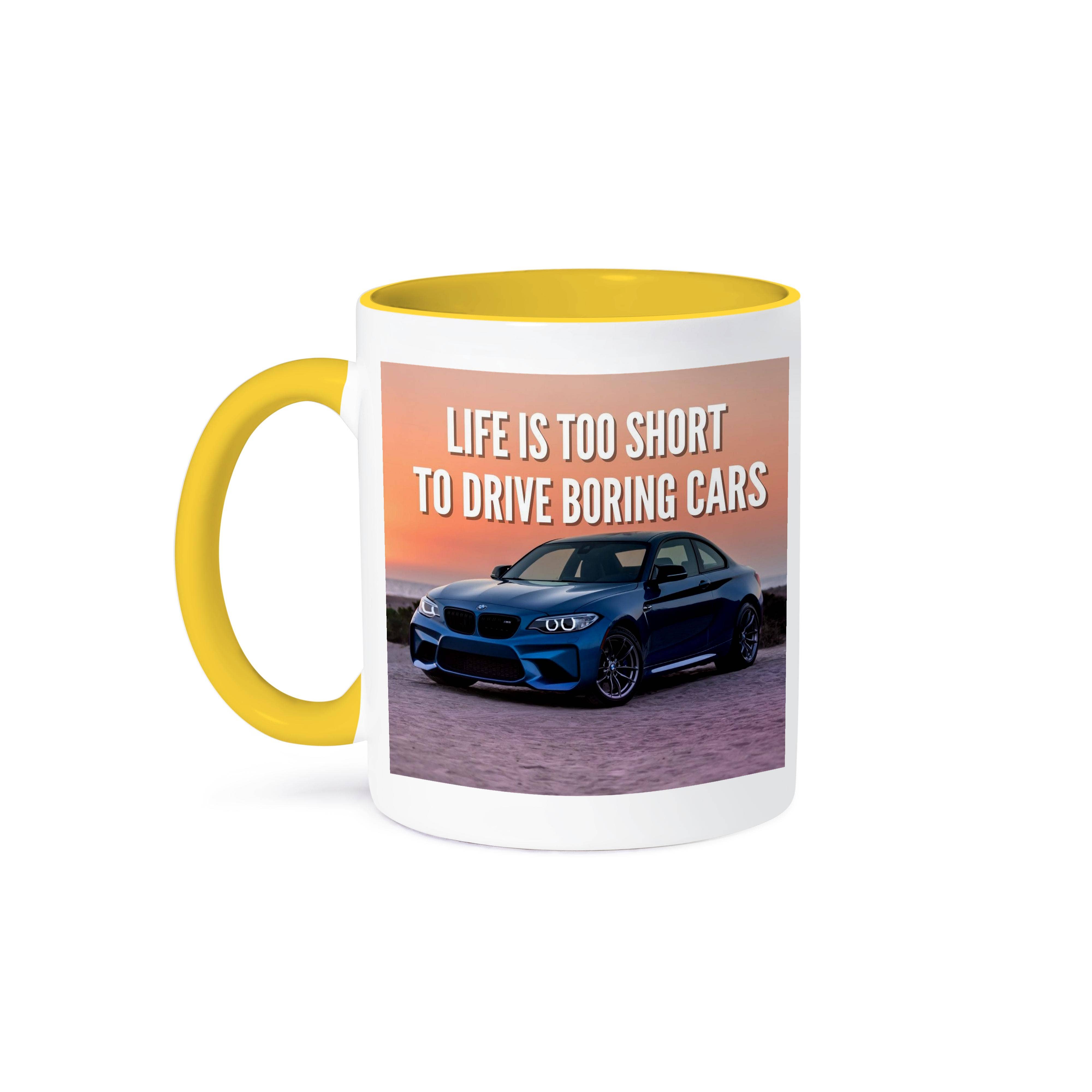 3dRose - Wholesale Coffee Mug - 3dRose,  Unique Travel Life is short to dribe boring cars, Mug0