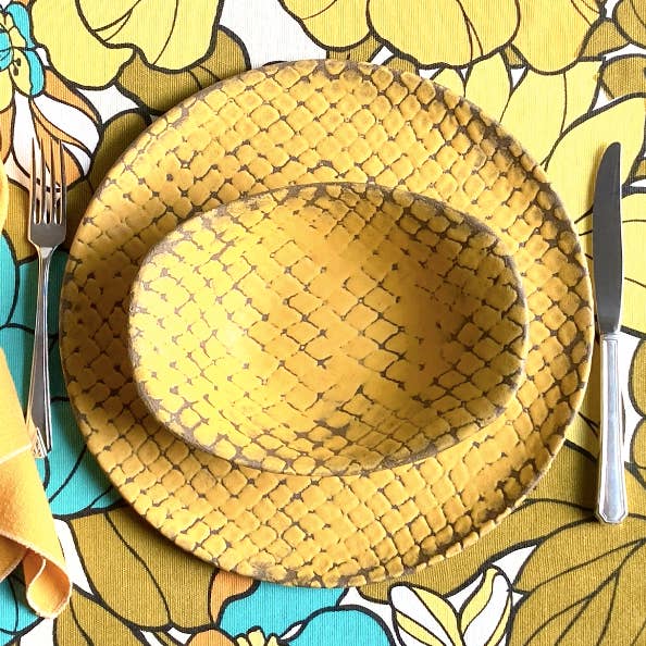 Taça c/ pontas Quadradas por atacado de Swampgirl Pottery