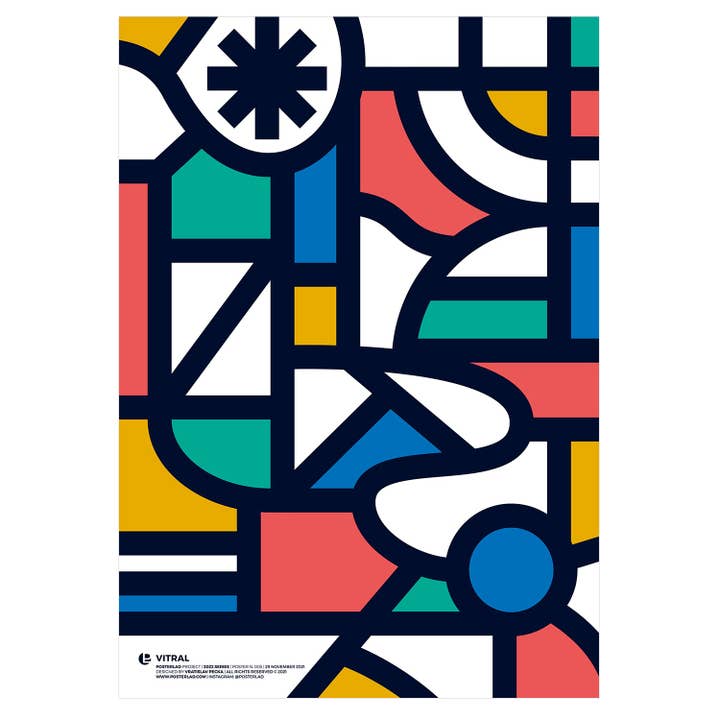 Vitral para venta al por mayor de PosterLad