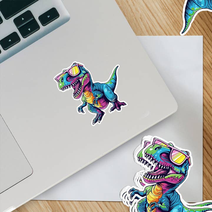 Ozark Sticker Company - Wholesale Sticker - Psychedelic Rex1