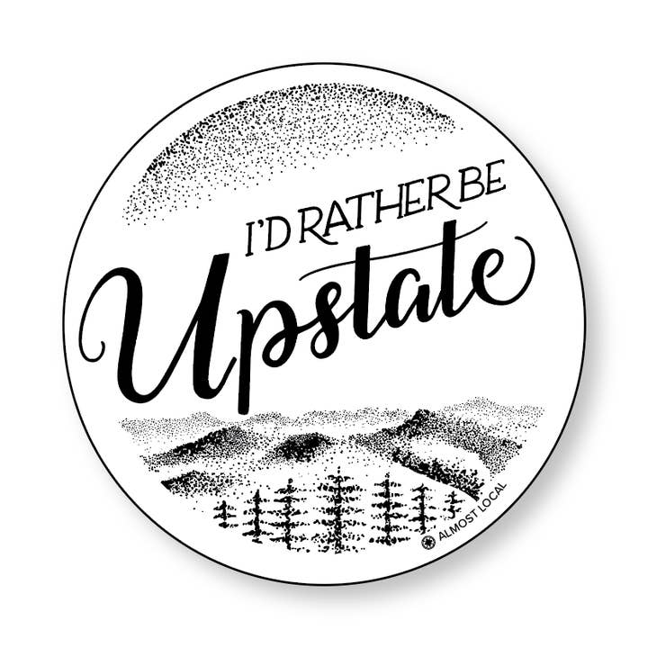 Adesivo Eu prefiro estar no interior do estado por atacado de Almost Local