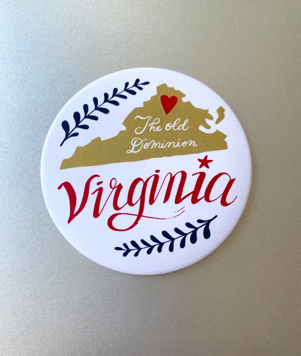 Flourish Creative - Wholesale Magnet - Virginia State Magnet 2