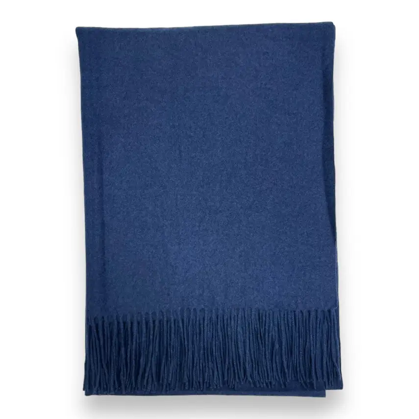 Lili Scarves (US Duty Free) – wholesale Scarf – Women's – Classic Plain Cashmere Blend Scarf with Tassels0