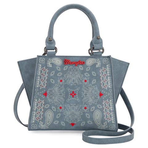 South End Clothing and Apparel L.L.C - Wholesale Satchel - Women's - Wrangler Paisley Mini Satchel