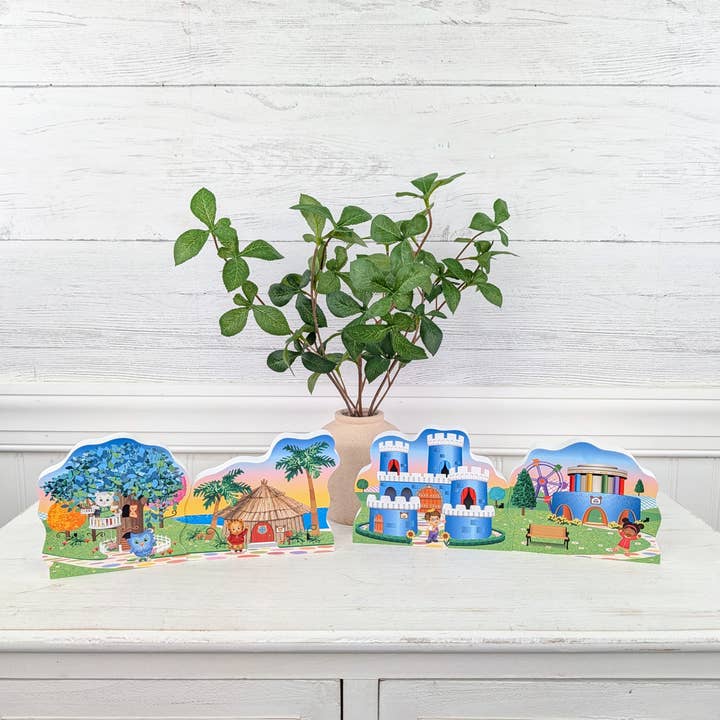 Daniel Tiger's Neighborhood (4pcs) - Cats Meow Village for wholesale by Cats Meow Village
