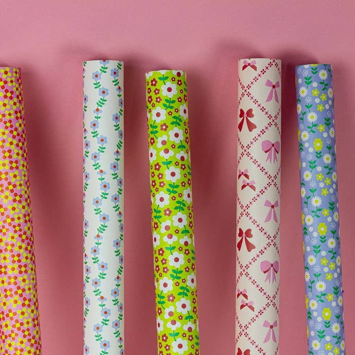 My Darlin' - Wholesale Flat Wrap - The Bow Show (Pink Edition) Holiday Wrapping Paper4