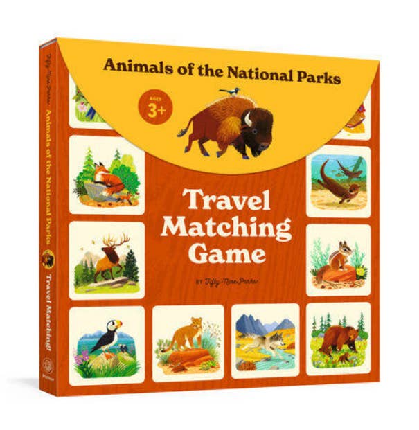 Penguin Random House LLC - Wholesale Brain Game - Kids - Animals of the NP Travel Match