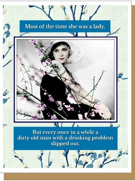 Dirty Old Man - Carte pour tous les jours pour la vente par Ümlaut Brooklyn