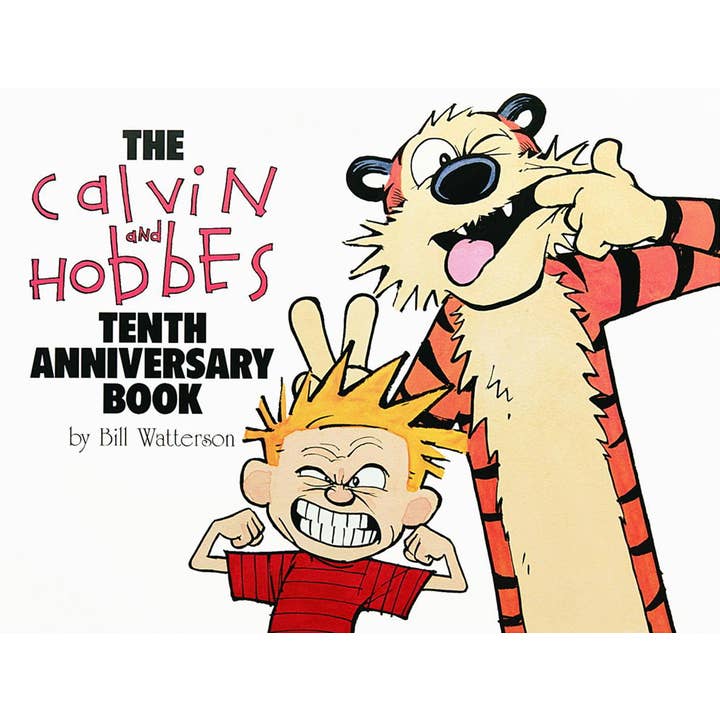 Calvin and Hobbes Tenth Anniversary Book by Bill Watterson for wholesale by Simon & Schuster