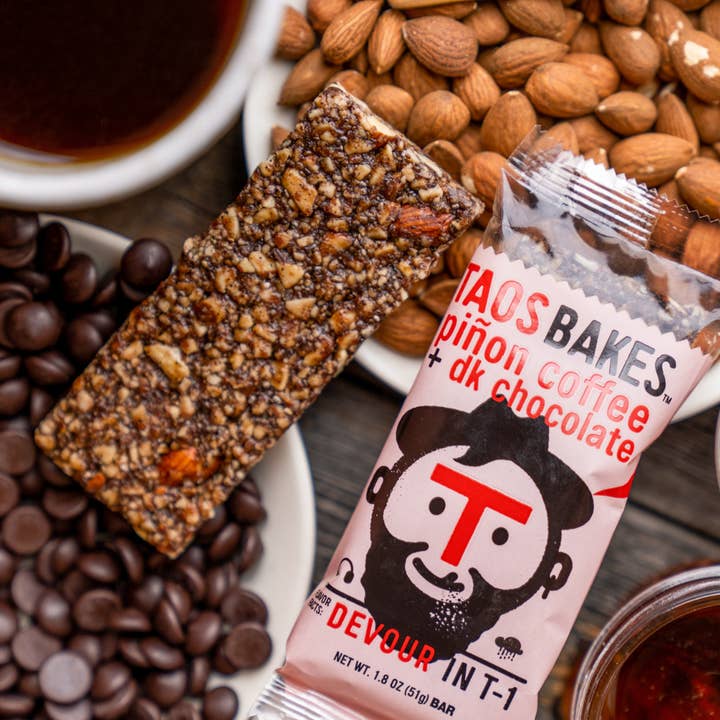 Pinon Coffee + Dark Chocolate | Snack Bars | 1.8oz and other Purchase Wholesale boisson et snack. Free Returns & Net 60 Terms on Faire trending on Faire.