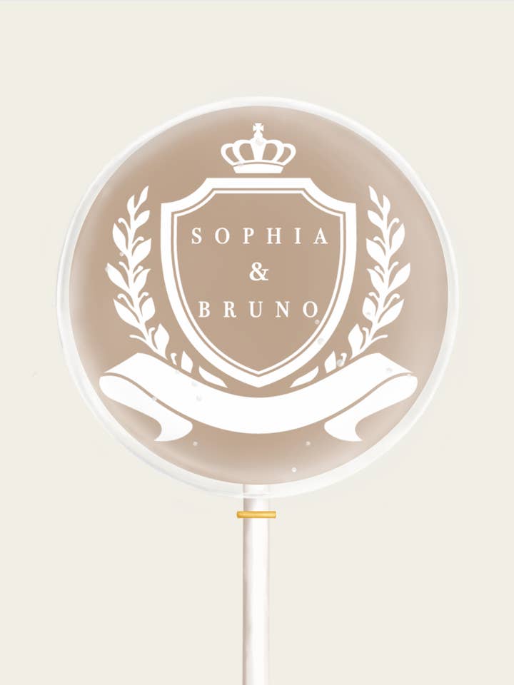 Wafer Lollipop "King & Queen" for wholesale by salonbuck