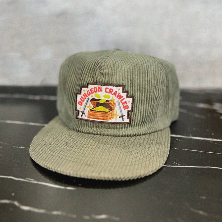 The Space Bureau - Wholesale Baseball Cap - Unisex - Dungeon Crawler Corduroy Hat1