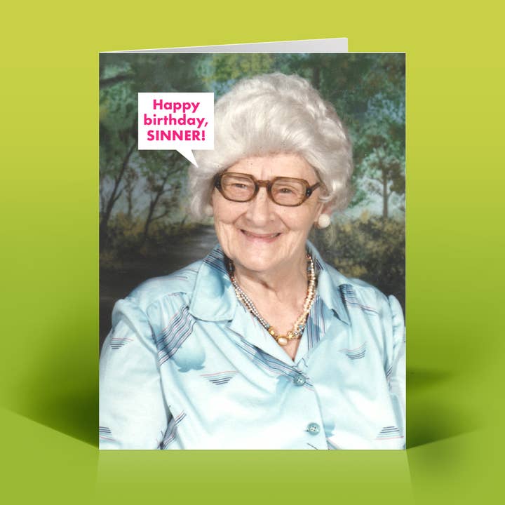 Carte de Pécheur d'Anniversaire pour la vente par The Raccoon Society