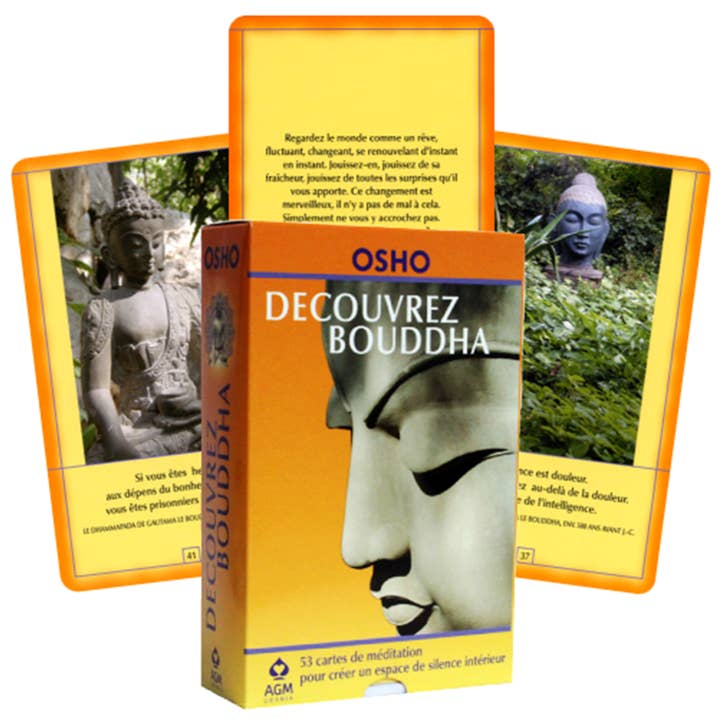 Osho Decouvrez Bouddha French Edition Cards Agm for wholesale by Cardshouse
