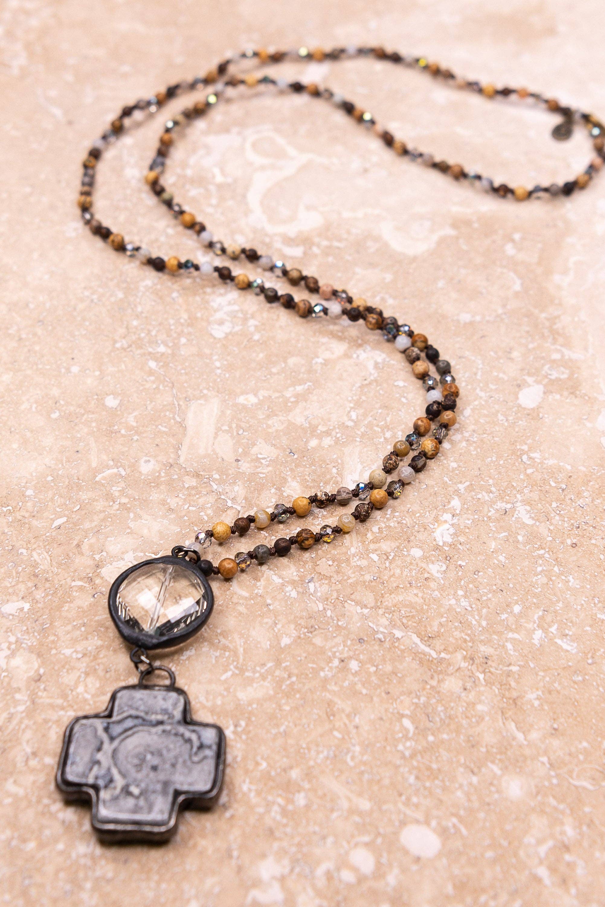 Dylan Designs - Vente Colliers à pendentif - Collier McCall en gris8