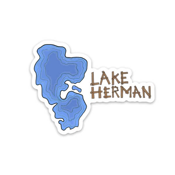 Kevin & Kaia - Wholesale Sticker - Lake Herman Madison, SD - Sticker