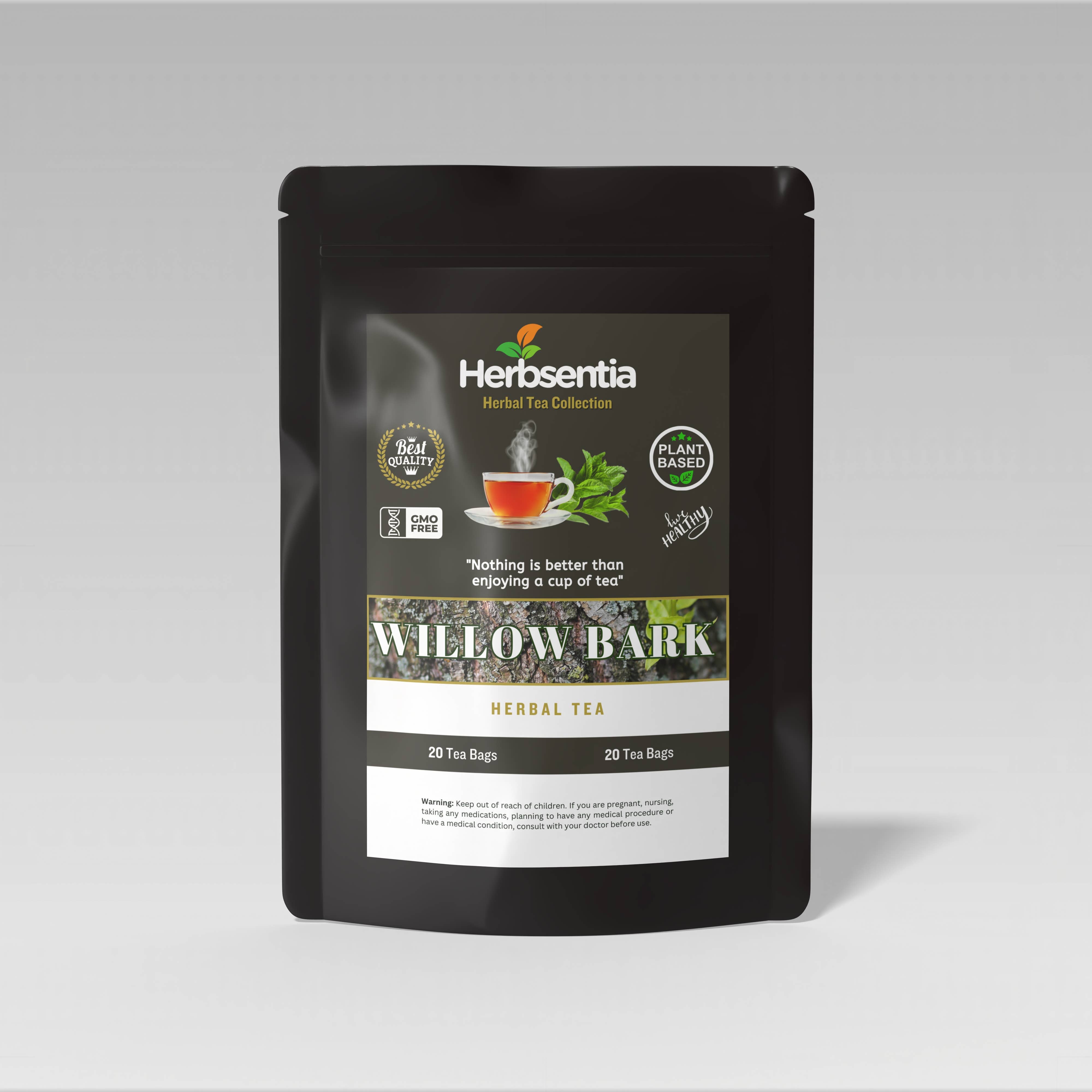 Succus - Wholesale Health/Detox Tea - Willow Bark Tea - Refreshing & Naturally Soothing