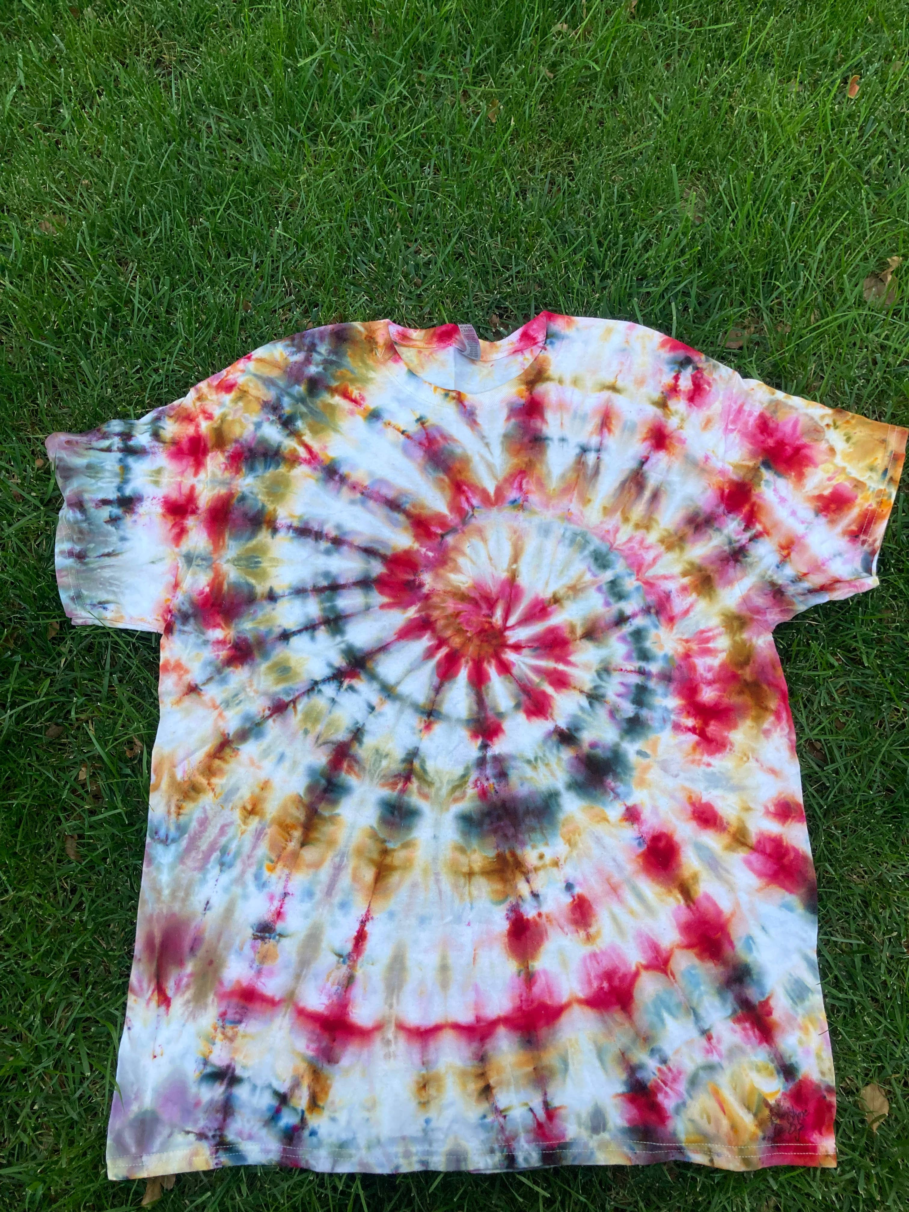 Sunshine Tie Dye - Wholesale T-Shirt - Women's - Classic Spiral T-shirt36
