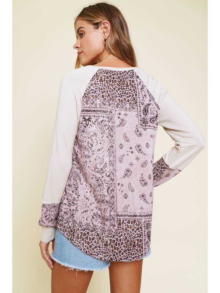 Mystree - Wholesale Knit Top - Women's - 55908 Mixed Media Top