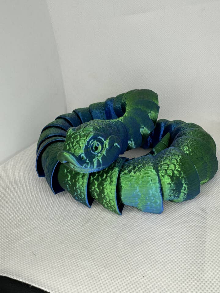 3D Printed Flexi Hognose Snake for wholesale by Astrids Essentials