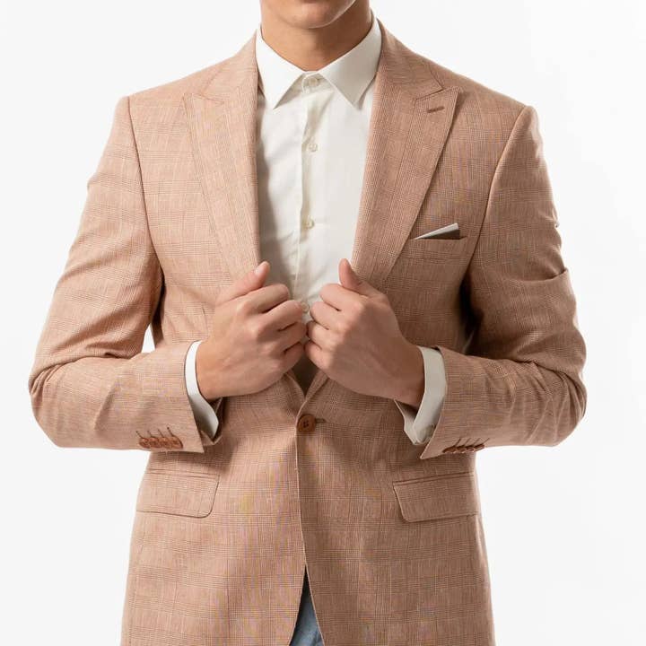 Camisa de vestir delgada color crema para venta al por mayor de Lodevole