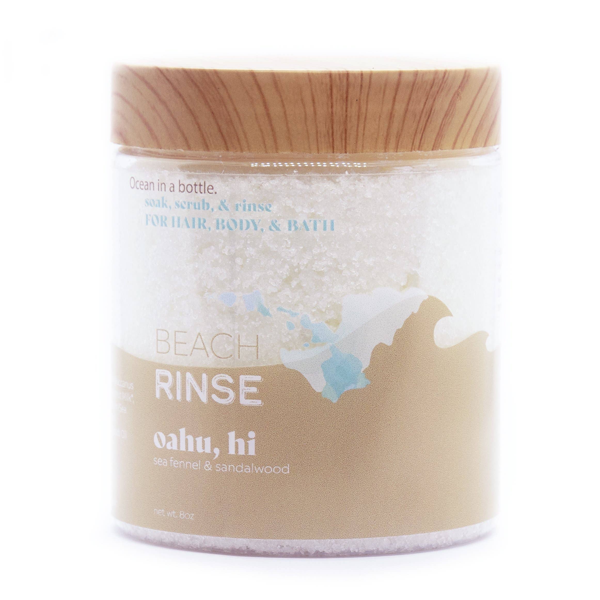 Beach Rinse - Wholesale Body Scrub/Exfoliant - Oahu, HI1