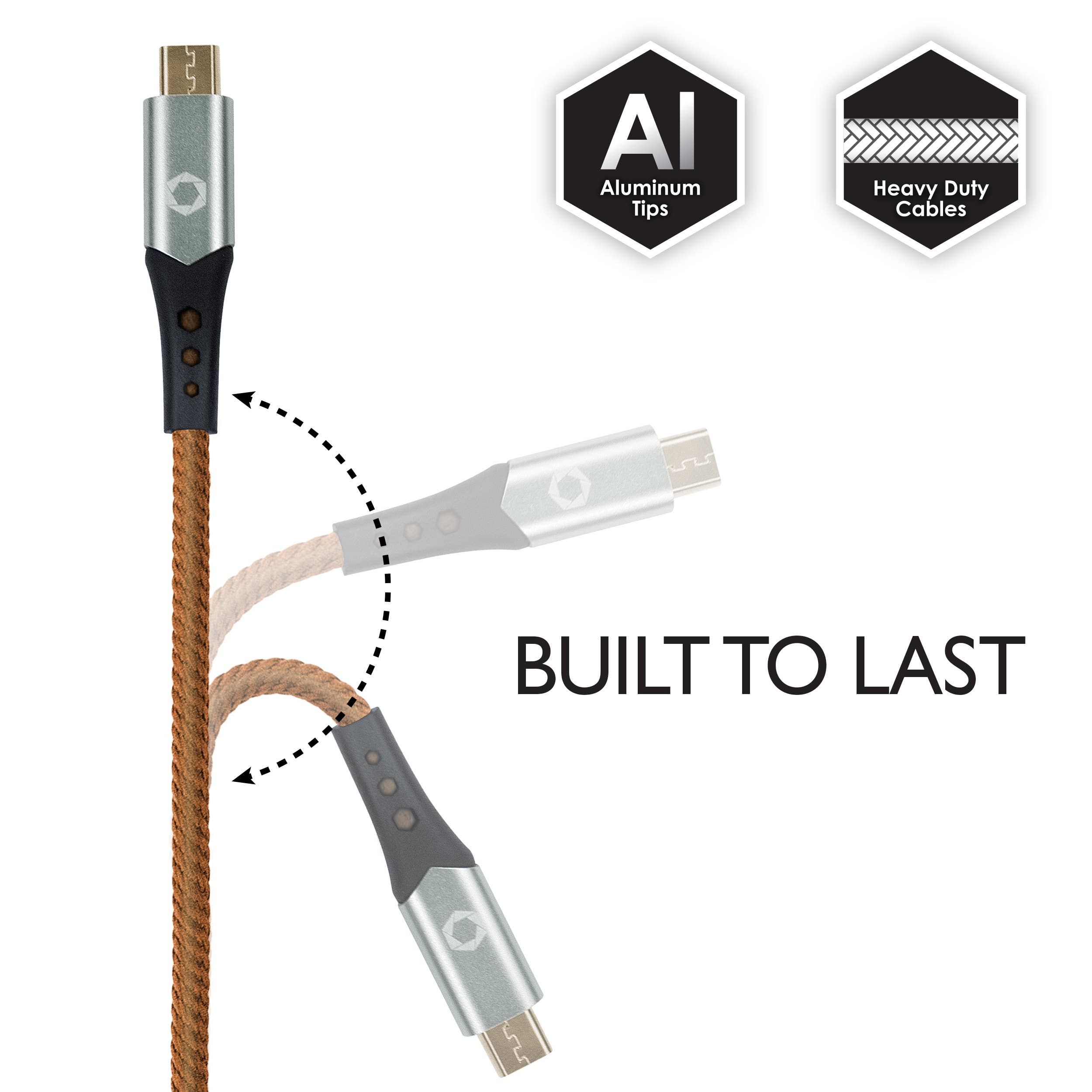 Cloudz - Wholesale Charging Cable - *Celltronix MCX Titanium 6' Fast Charging Micro USB Cable2