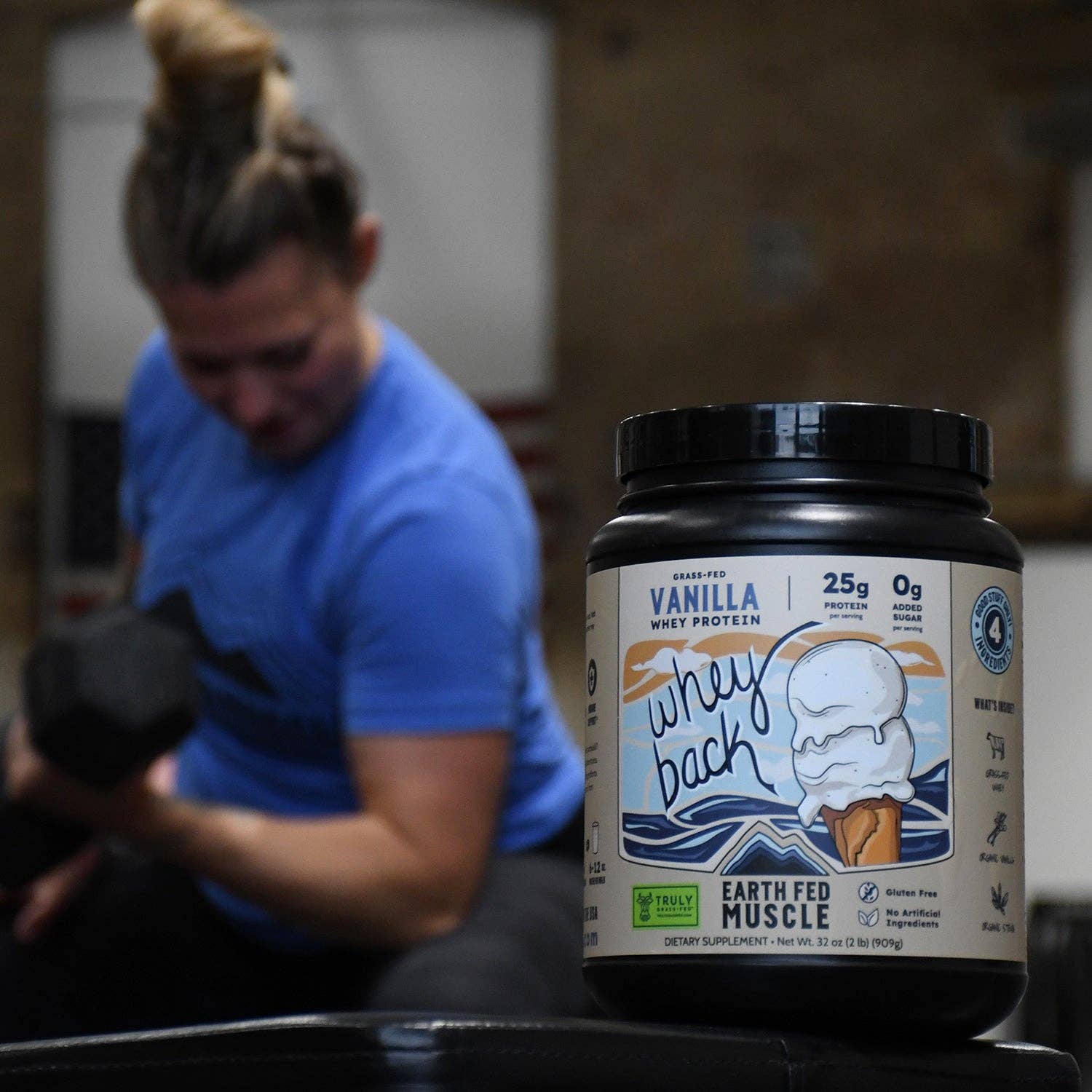 Earth Fed Muscle - Wholesale Protein/Superfood Powder - Whey Back Vanilla Grass-Fed Whey Protein9