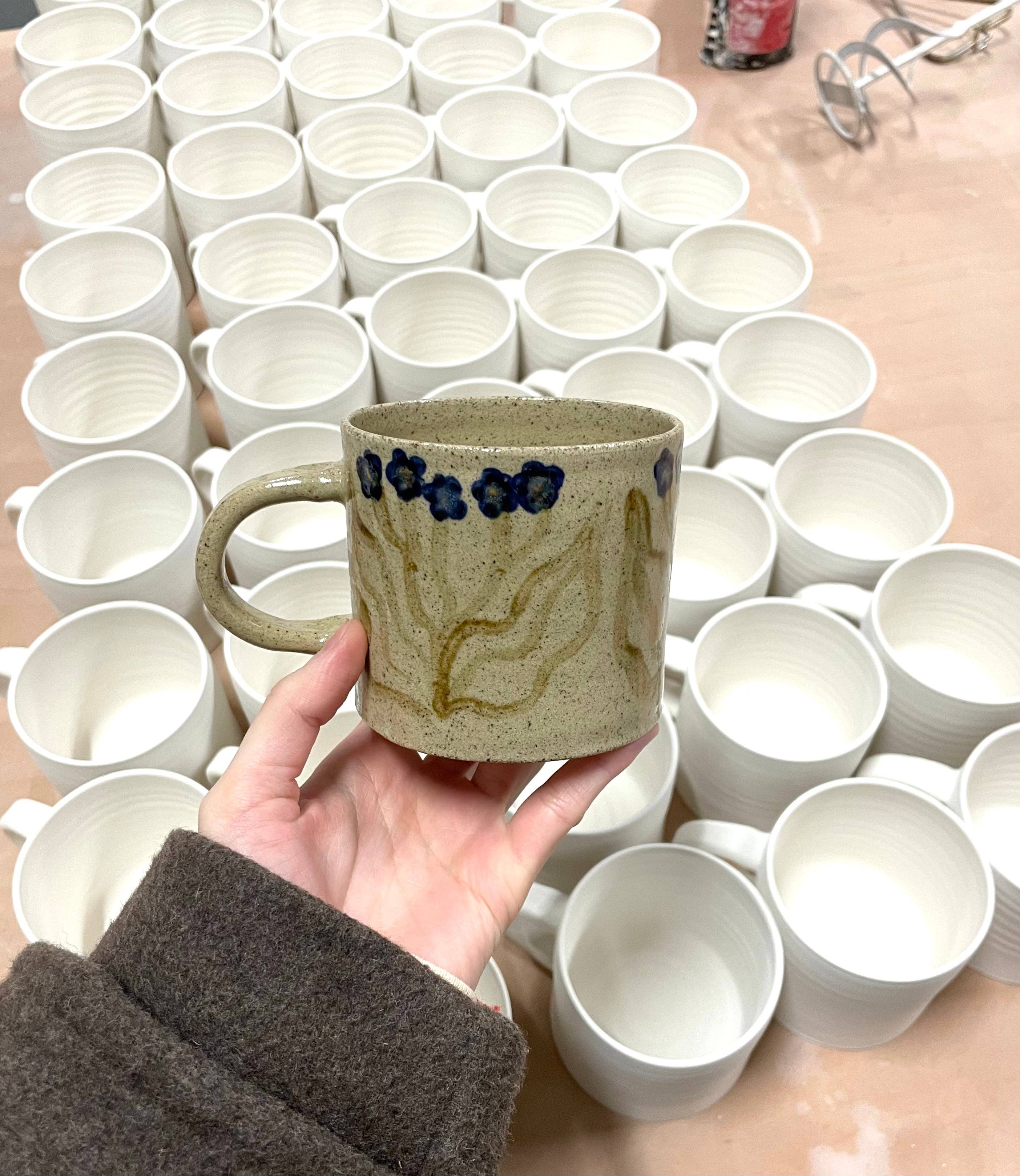 Paige Mitchell - Wholesale Coffee Mug - Forget Me Not Mug2