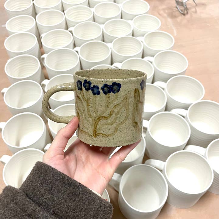 Paige Mitchell - Wholesale Coffee Mug - Forget Me Not Mug2