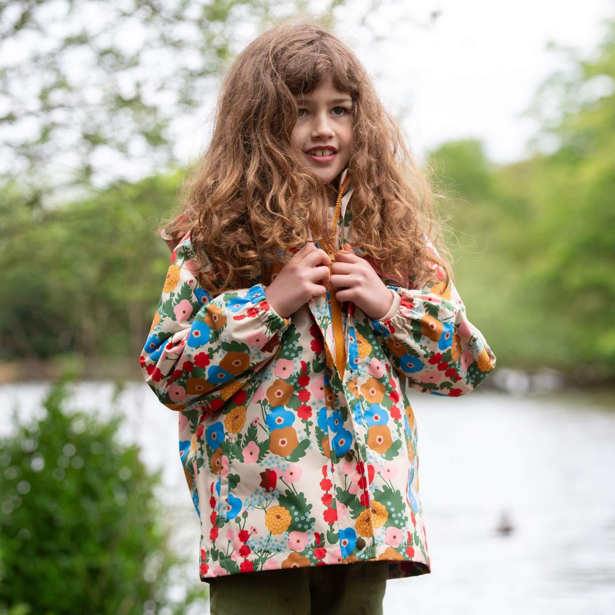 Flora And Fauna Waterproof Raincoat for wholesale on Faire14