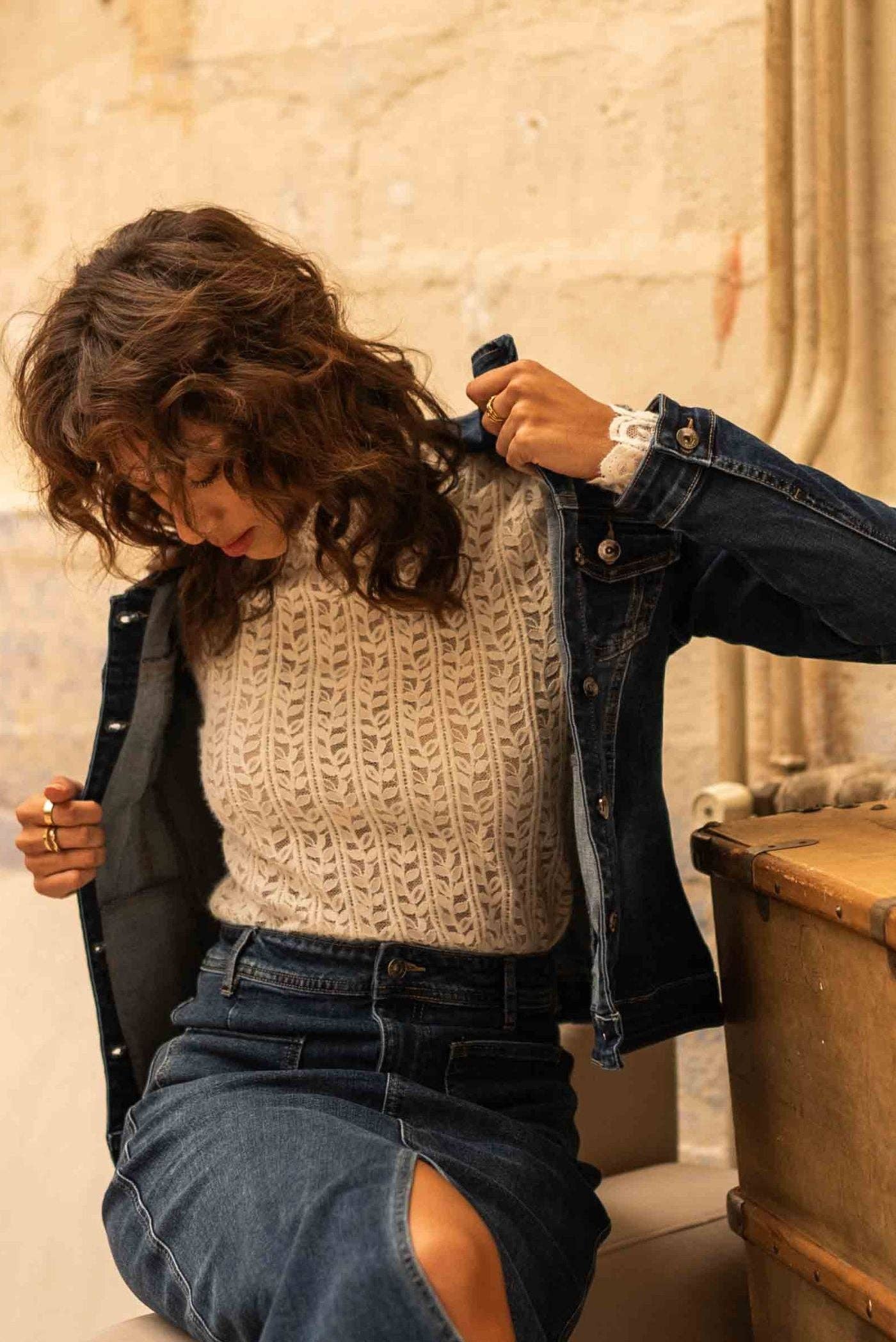 ONADO - Wholesale Denim Jacket - Women's - Christie Jean jacket1