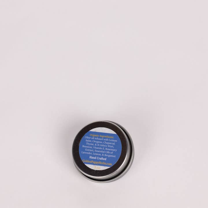 Golden Poppy Herbal Apothecary - Wholesale Lip Balm - Cold Sore Salve, 1/2 oz3
