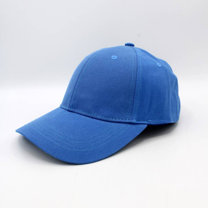 Hologramme Paris - Wholesale Baseball Cap - Unisex - Classic plain cap with silver metal buckle4
