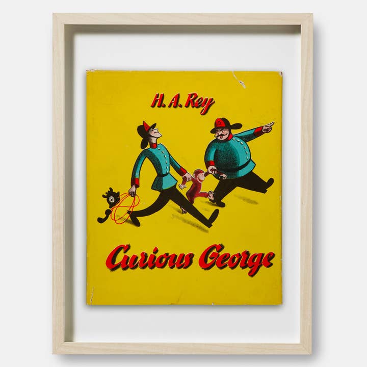 The Curious Desk - Wholesale Poster - Curious George By H.A. Rey Book Cover Print