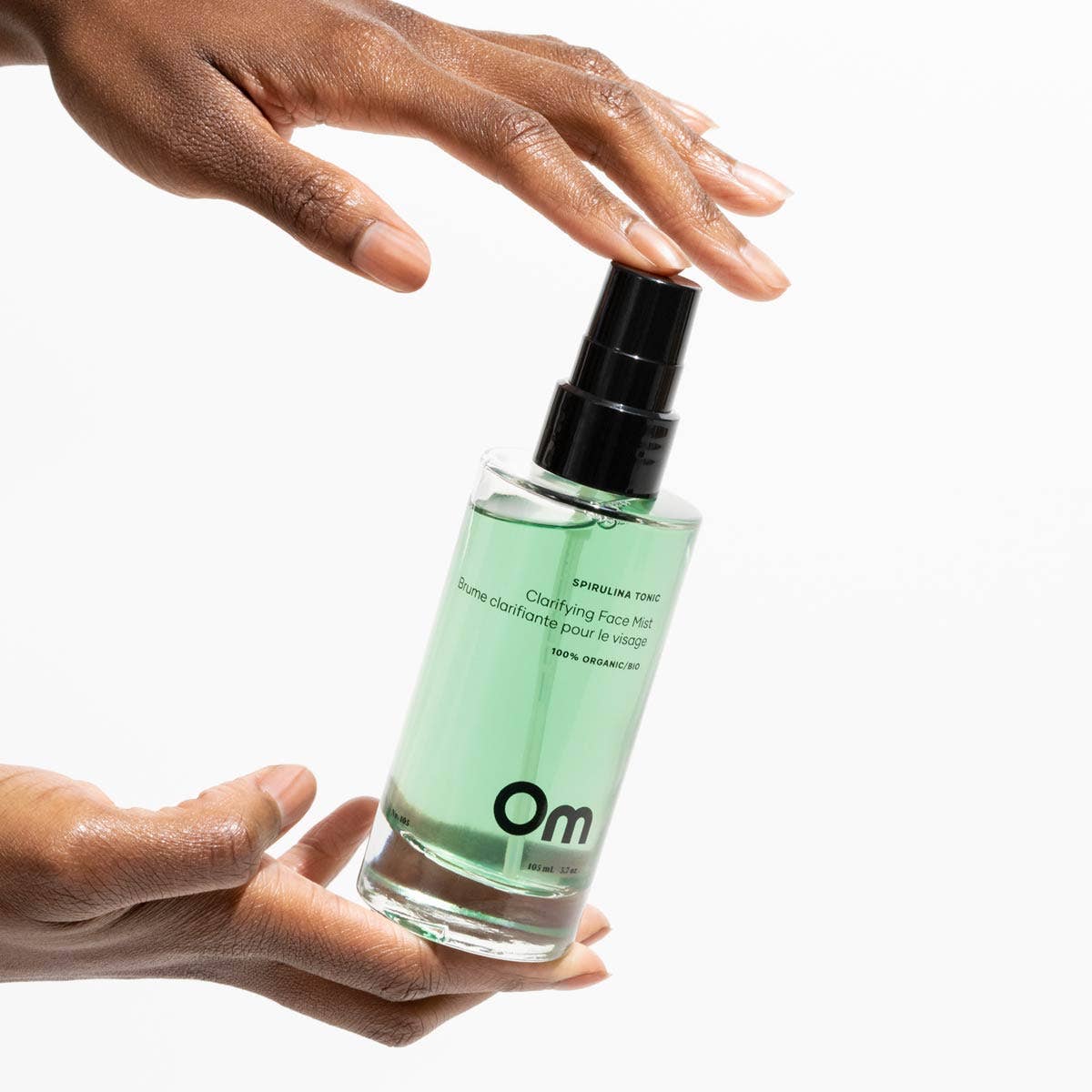 Om Organics Skincare - Wholesale Face & Body Mist/Water - Spirulina Tonic Clarifying Face Mist5
