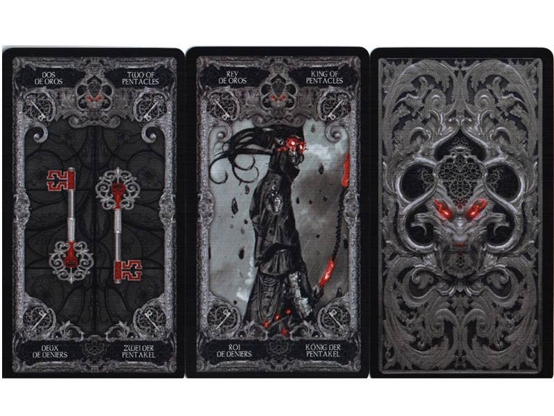 Cardshouse - Wholesale Tarot Cards - Xiii Tarot By Nekro Deck Fournier3