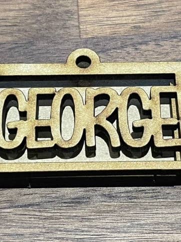 Christmas Cracker Gift Card/Money Holder for wholesale by manchester laser cuts