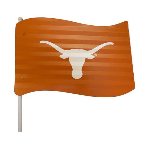 Texas Metal Flag Garden Stake for wholesale by Valiant Gifts Inc