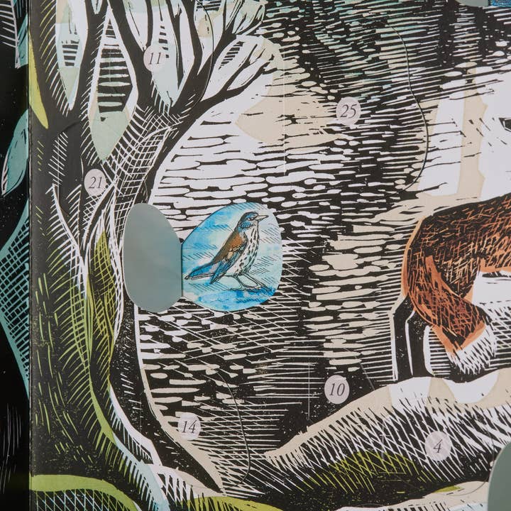 Art Angels - Wholesale Advent Calendar - Midnight Fox Advent Calendar3