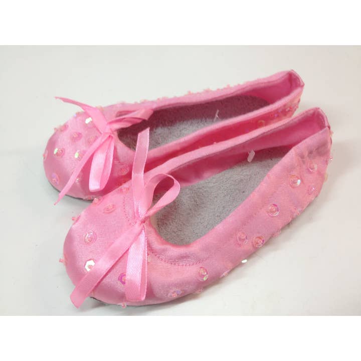 Lets dress up - Wholesale Dress shoes – Kids - Soft Sequin Ballet Shoes2