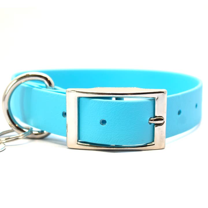Ice Blue waterdichte hondenhalsband voor wholesale door LUCK OF TUCK