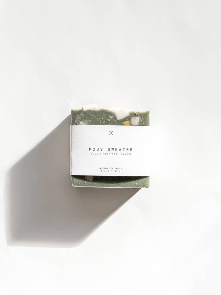 Moss Sweater Body + Face Bar for wholesale by Agha Studio