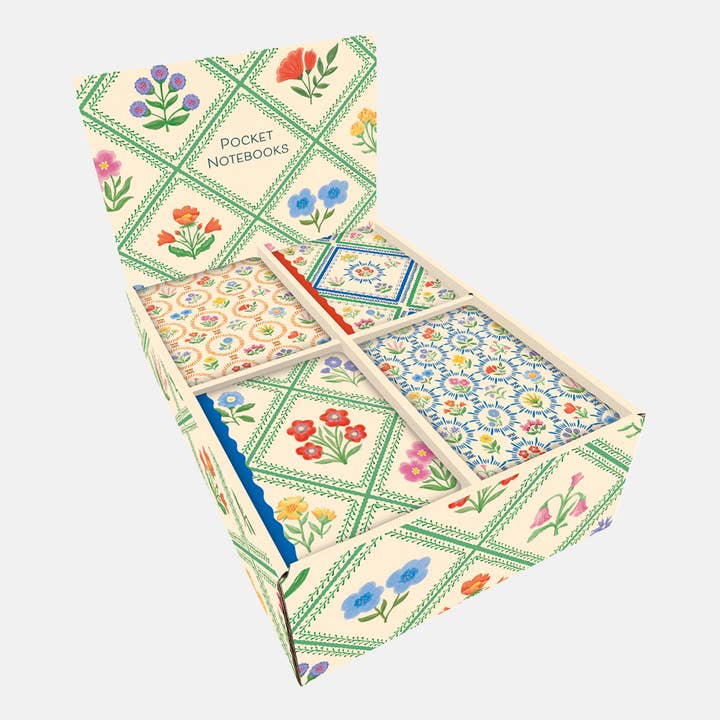 Pocket Notebook CDU - Pre-filled (32) - Enchanted Garden for wholesale by The Gifted Stationery Company