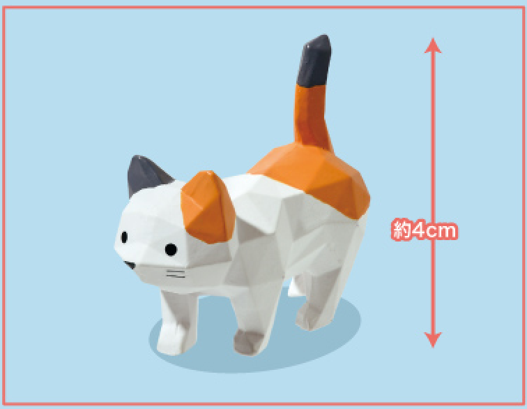 Hakubundo - Wholesale Decorative Figurine - 【JAPANESE BLIND BOX】KAKU KAKU NEKO NEKO SURPRISE BOX3